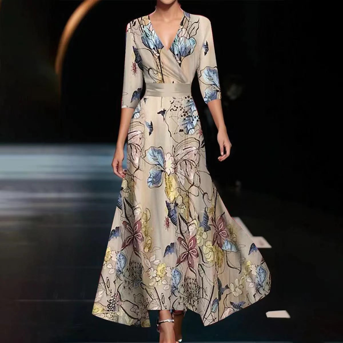 Robe Fluide "Allure Capitale"