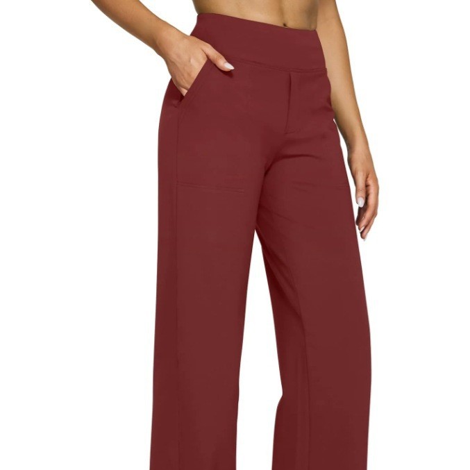 Pantalon Droit en Maille "Prestige"