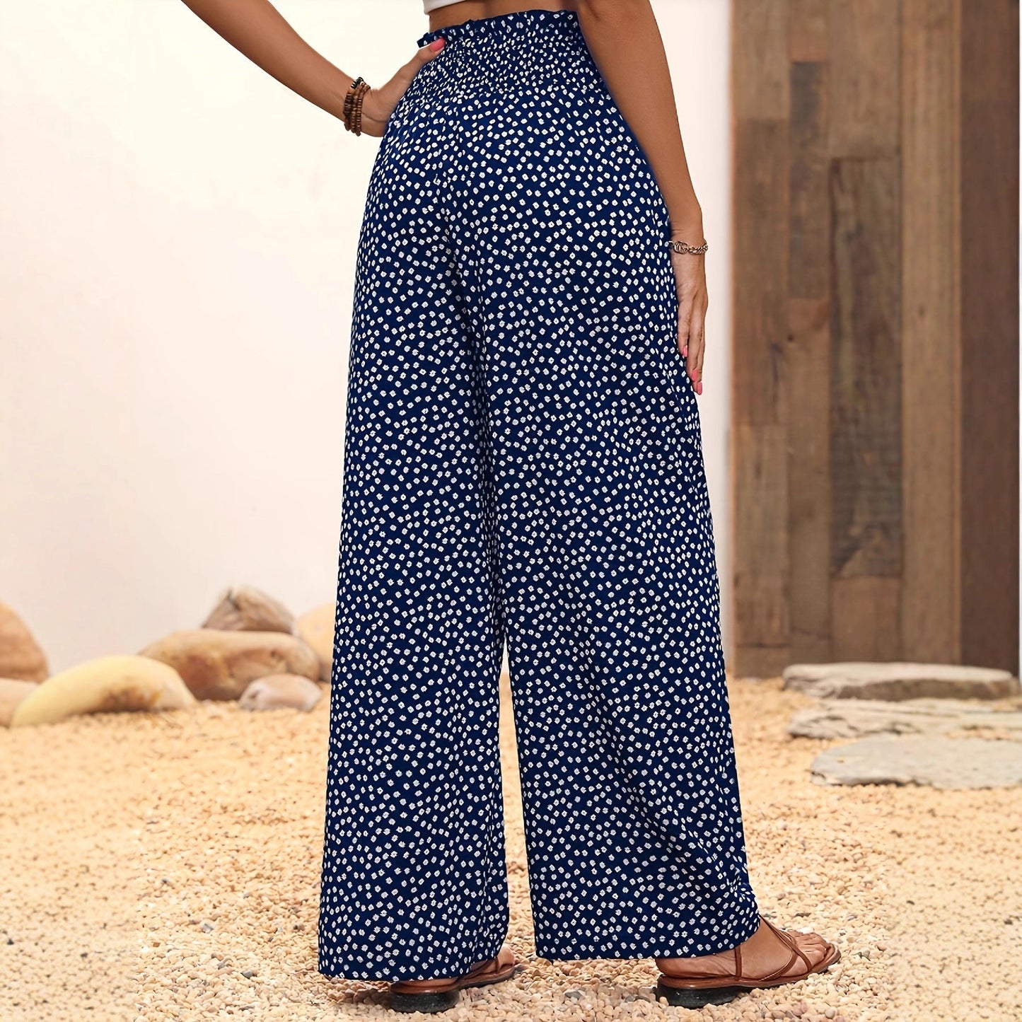 Pantalon Ample Fluide "Oasis"