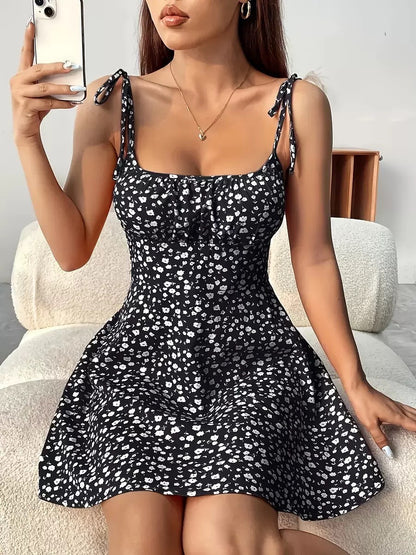 Robe Estivale "Éclat Floral" – Le Secret d'une Allure Magnétique