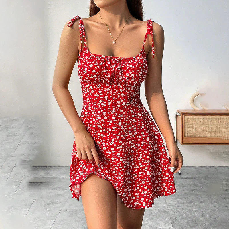 Robe Estivale "Éclat Floral" – Le Secret d'une Allure Magnétique