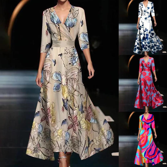 Robe Fluide "Allure Capitale"