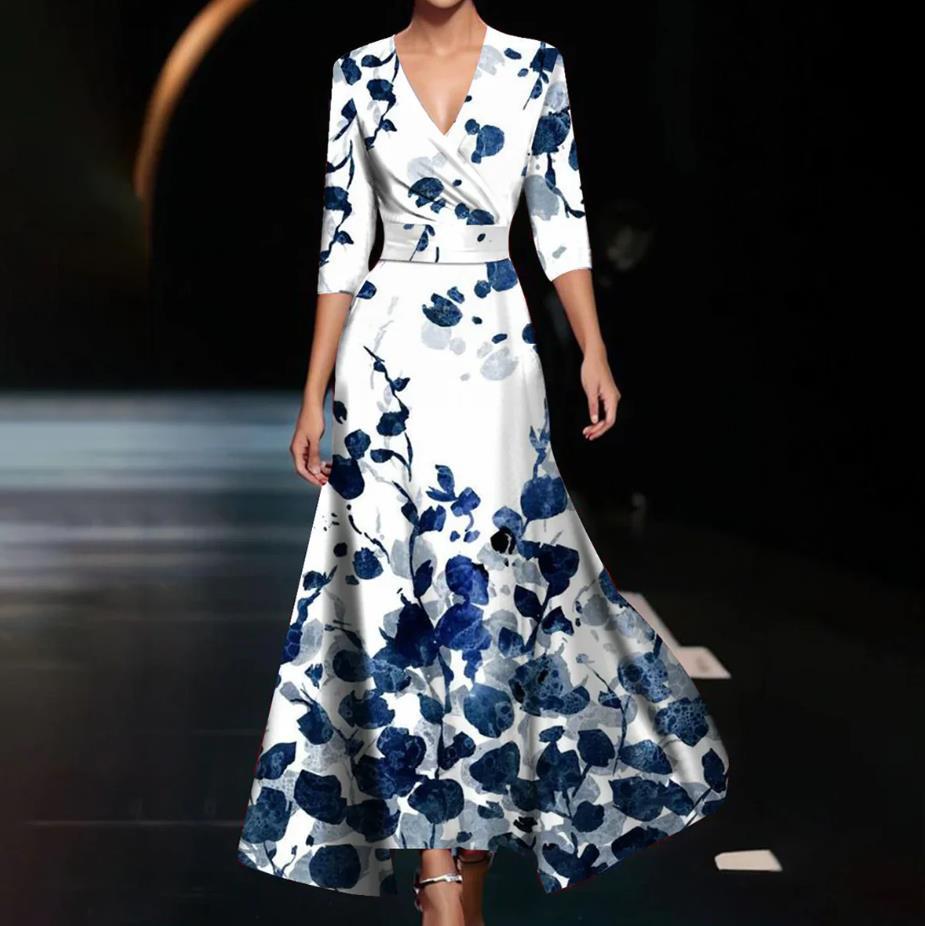 Robe Fluide "Allure Capitale"