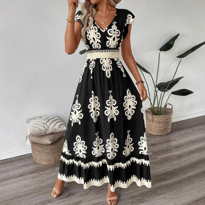 Robe Maxi "Riviera" Imprimée