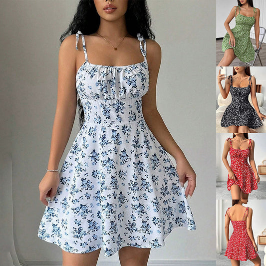 Robe Estivale "Éclat Floral" – Le Secret d'une Allure Magnétique