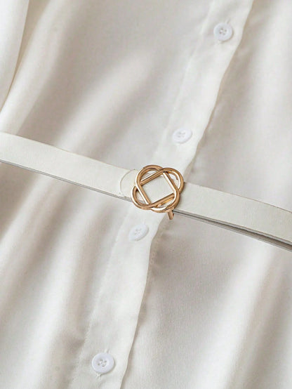 Chemisier Blanc "Essentiel"