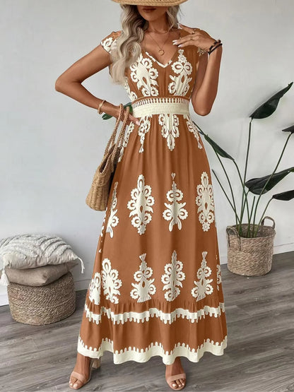 Robe Maxi "Riviera" Imprimée