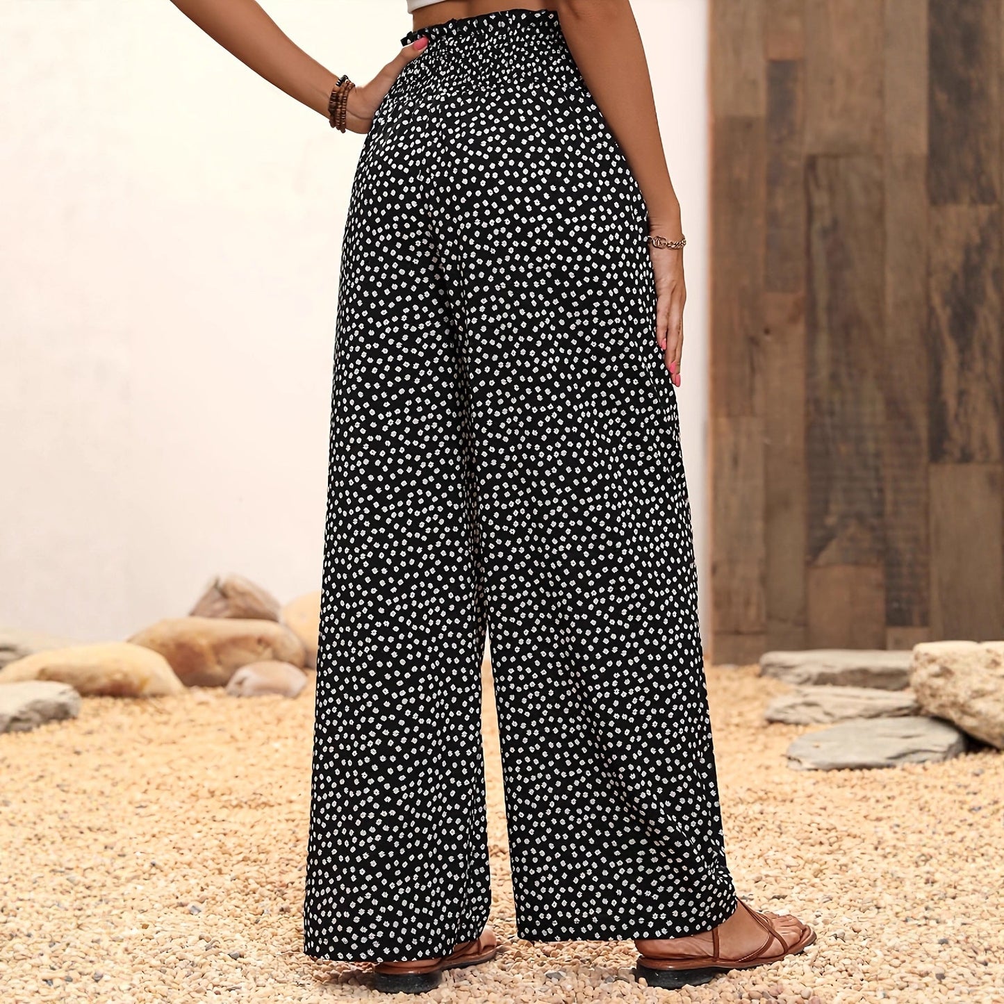 Pantalon Ample Fluide "Oasis"