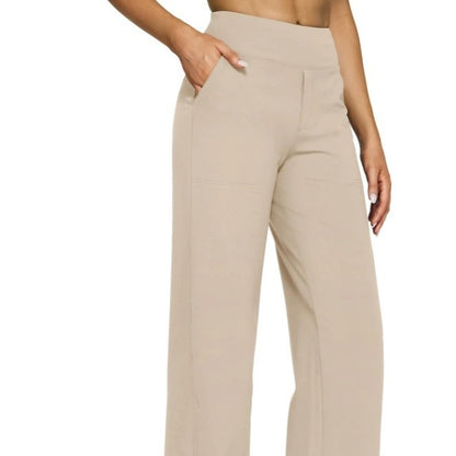 Pantalon Droit en Maille "Prestige"