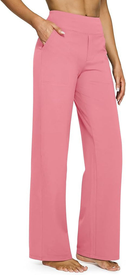 Pantalon Droit en Maille "Prestige"