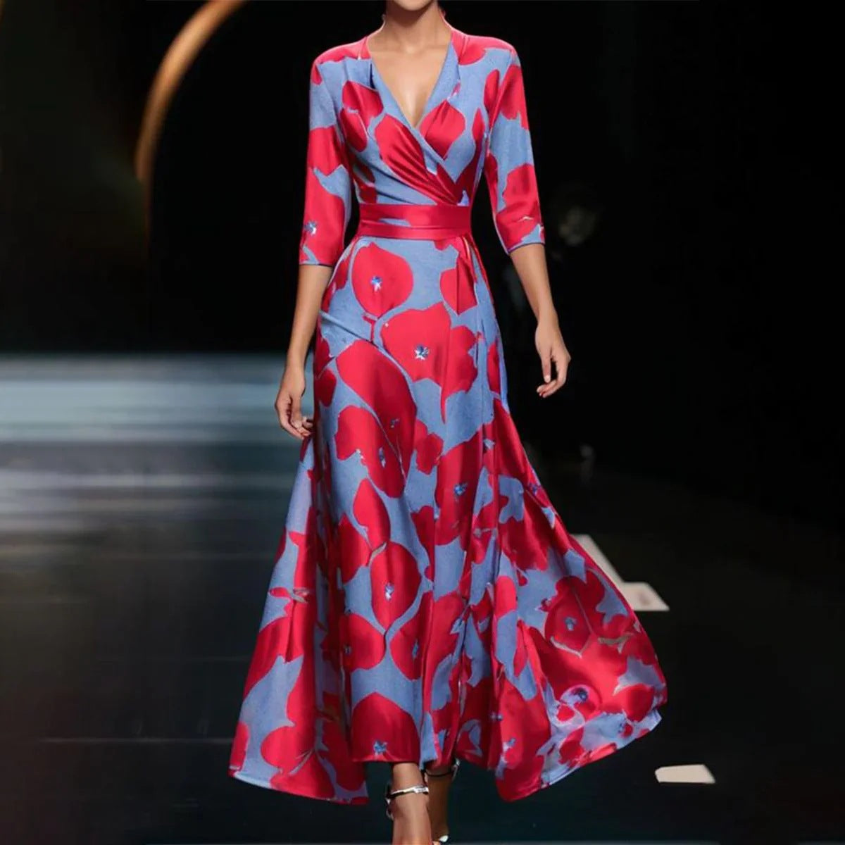 Robe Fluide "Allure Capitale"