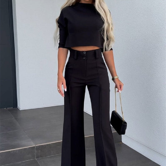 Pantalon Large Palazzo "Impérial"