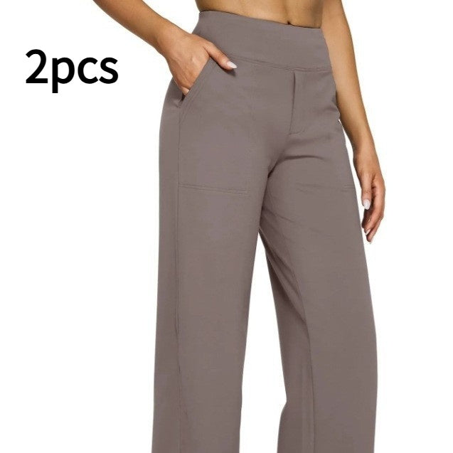 Pantalon Droit en Maille "Prestige"