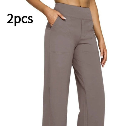 Pantalon Droit en Maille "Prestige"