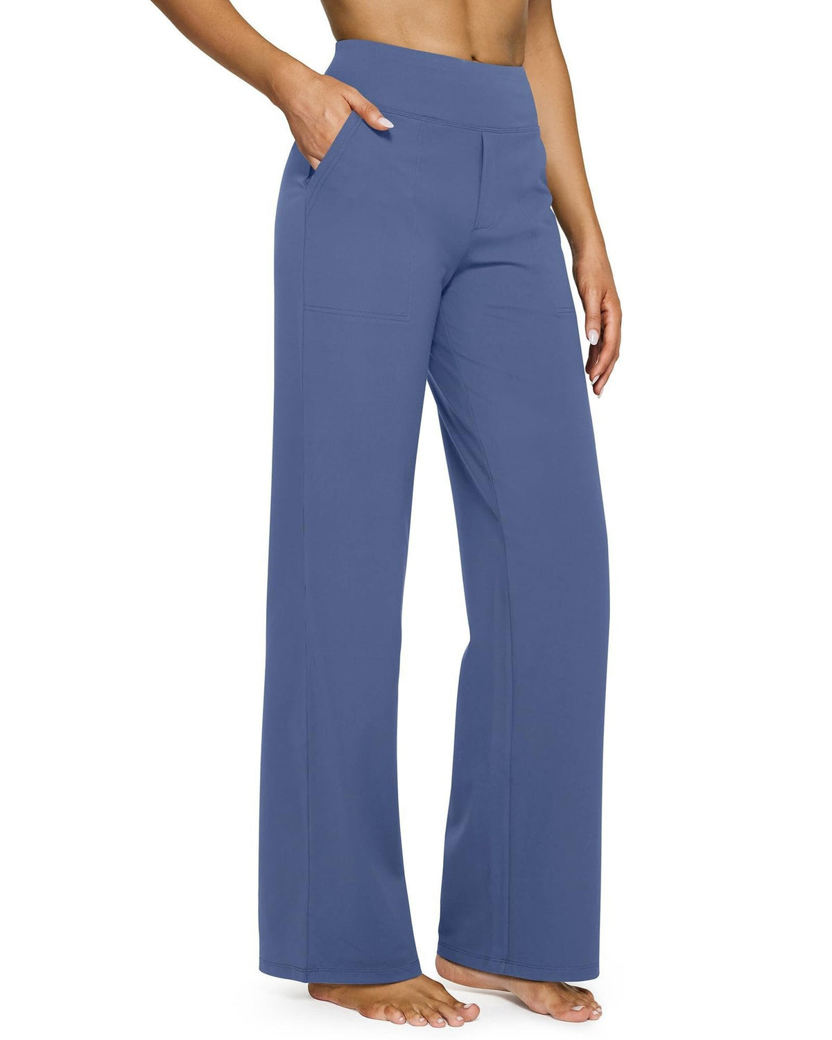 Pantalon Droit en Maille "Prestige"