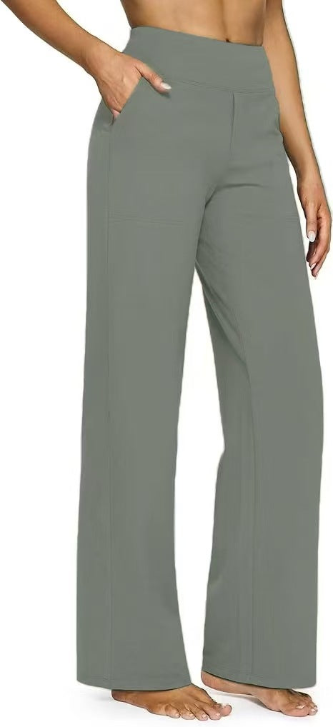 Pantalon Droit en Maille "Prestige"