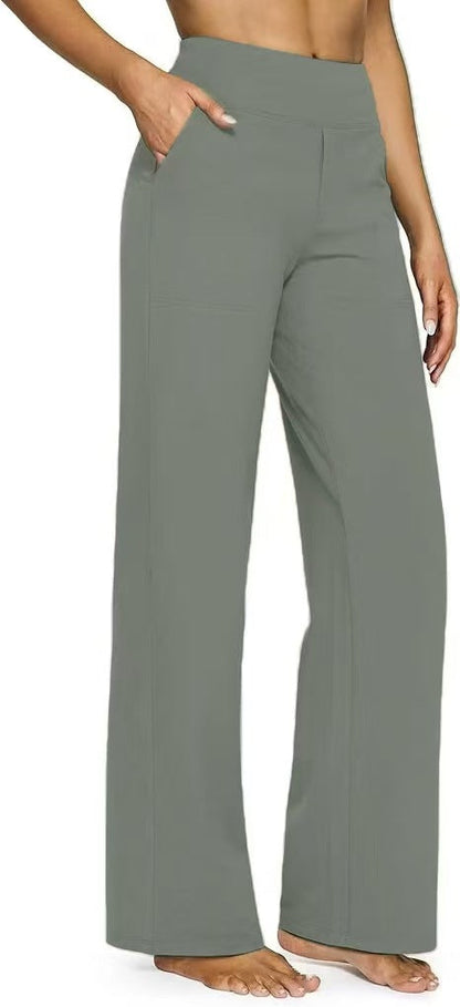 Pantalon Droit en Maille "Prestige"